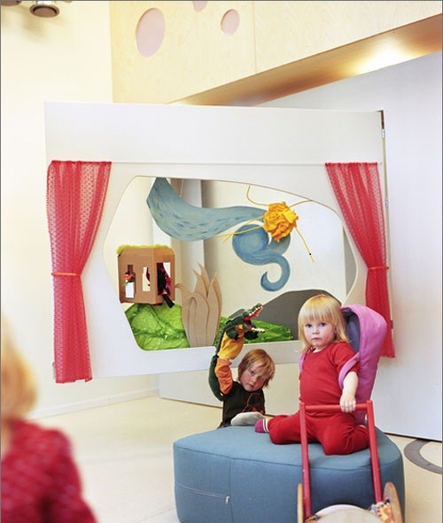 تصویر شماره استفاده از پارتیشن شیشه ای برای اتاق کودکان