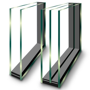 تصویر شماره انواع شیشه دوجداره در ساختمان